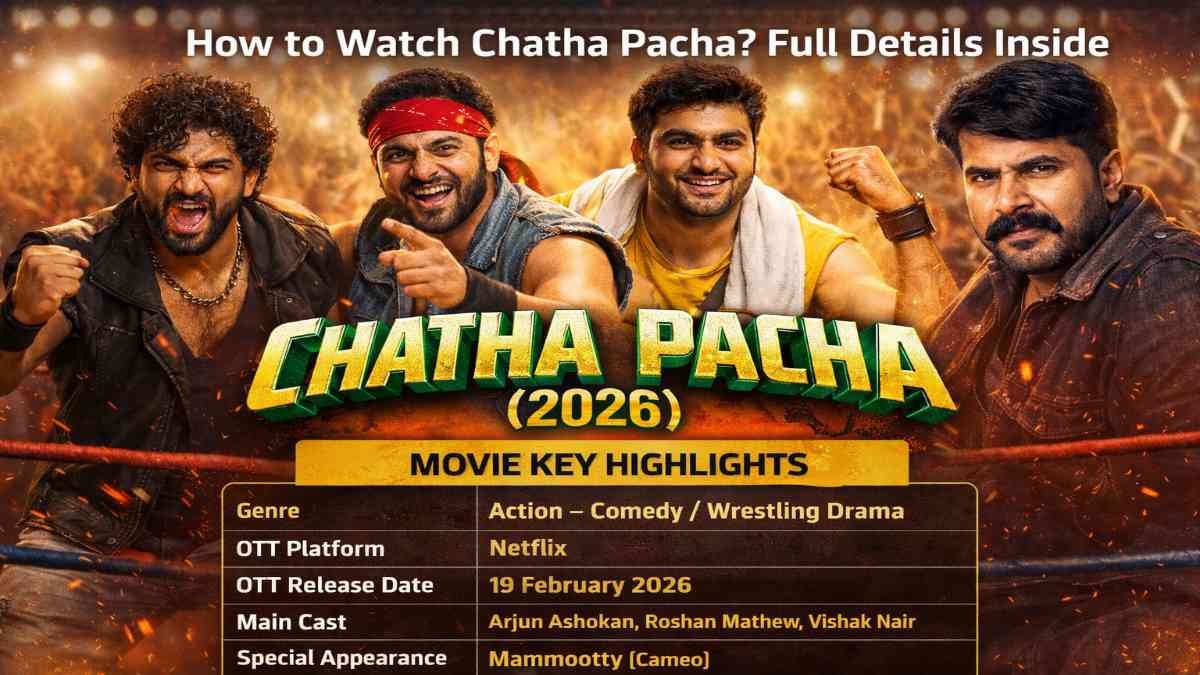 Chatha Pacha Movie 2026 OTT Netflix