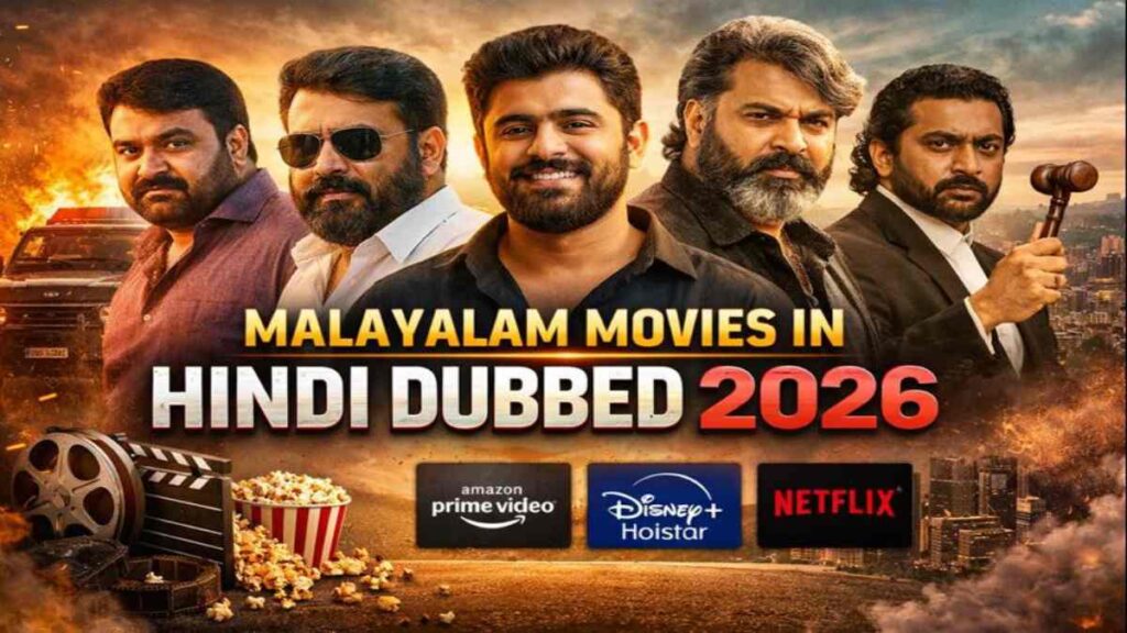 Malayalam Movies In Hindi Dubbed 2026