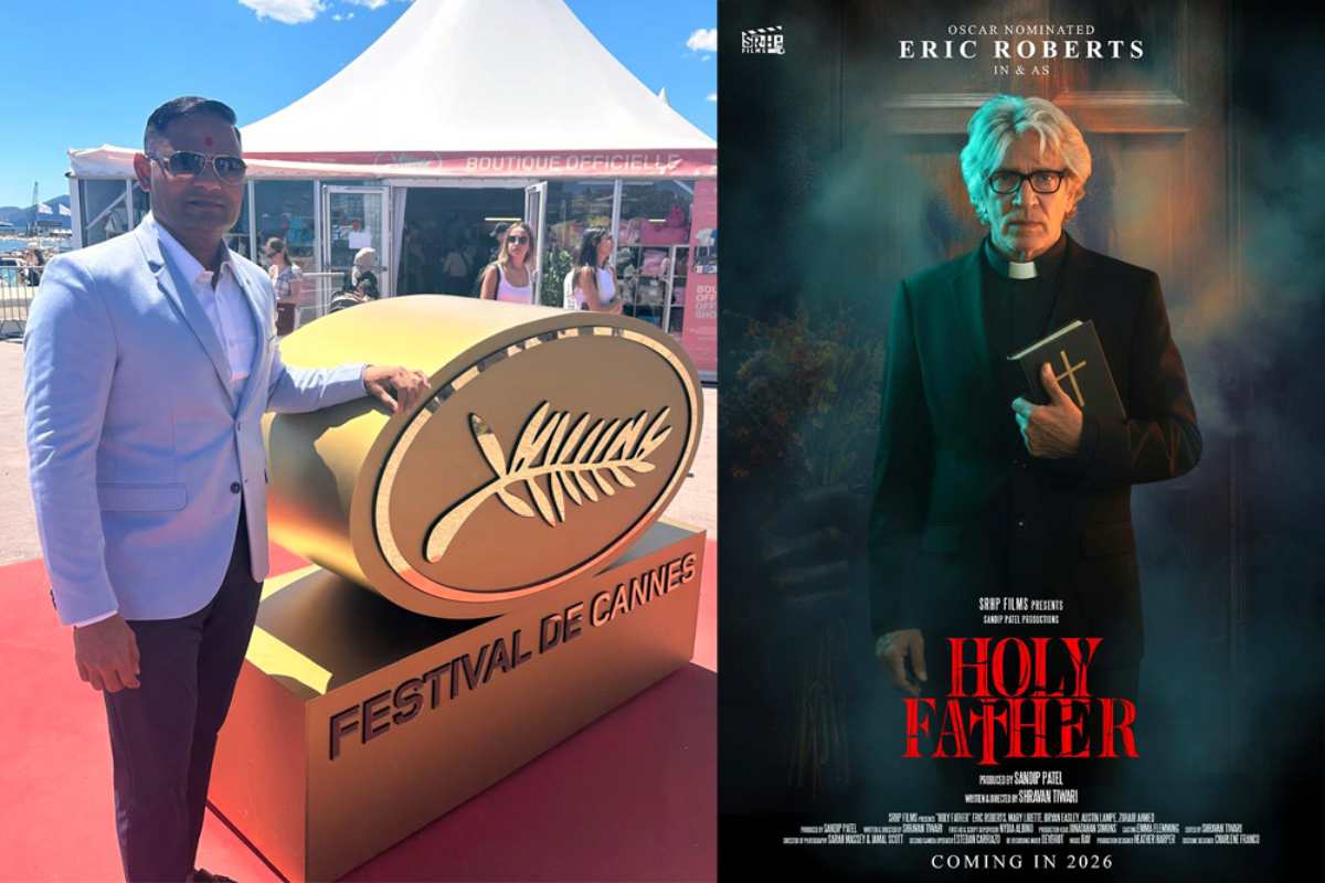 Film Producer Sandip Patel Makes Waves at Cannes 2026 with ‘Holy Father’