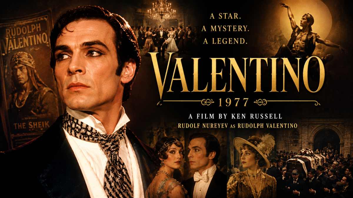 Why is Valentino Movie 1977 considered controversial
