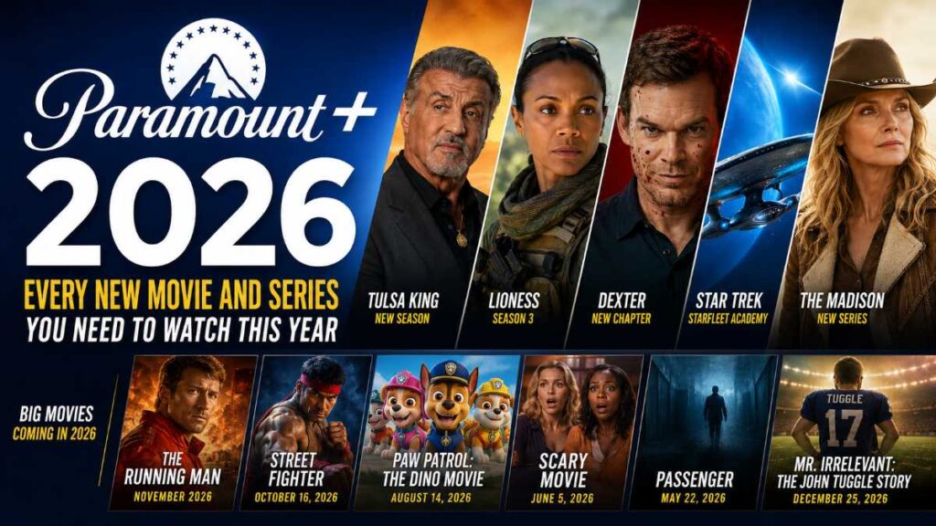Paramount Plus 2026
